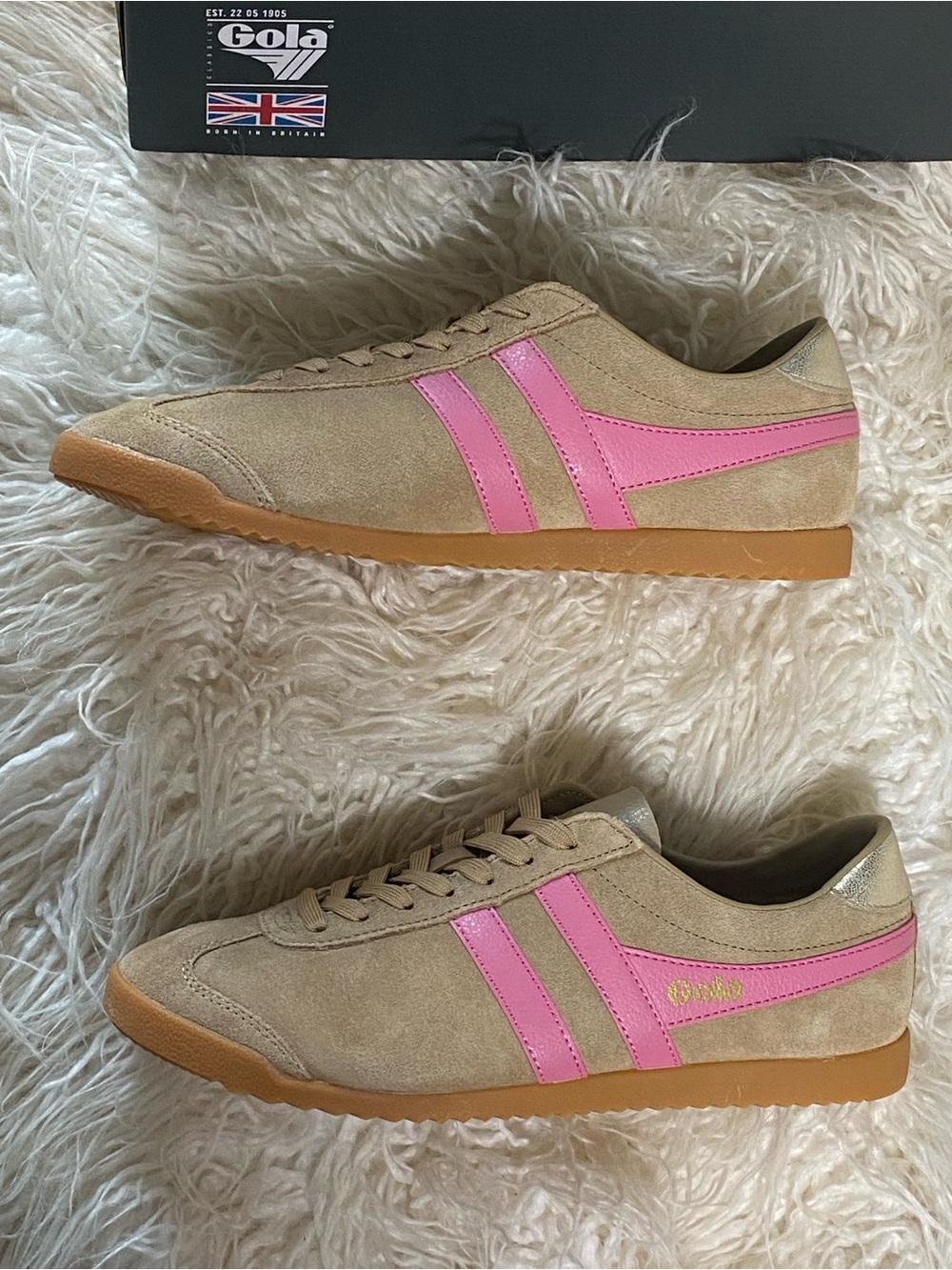 *PRICE FIRM* 💫 NWT 💫 Gola Women’s Bullet Suede Trainers, Size 9 - Picture 7 of 10